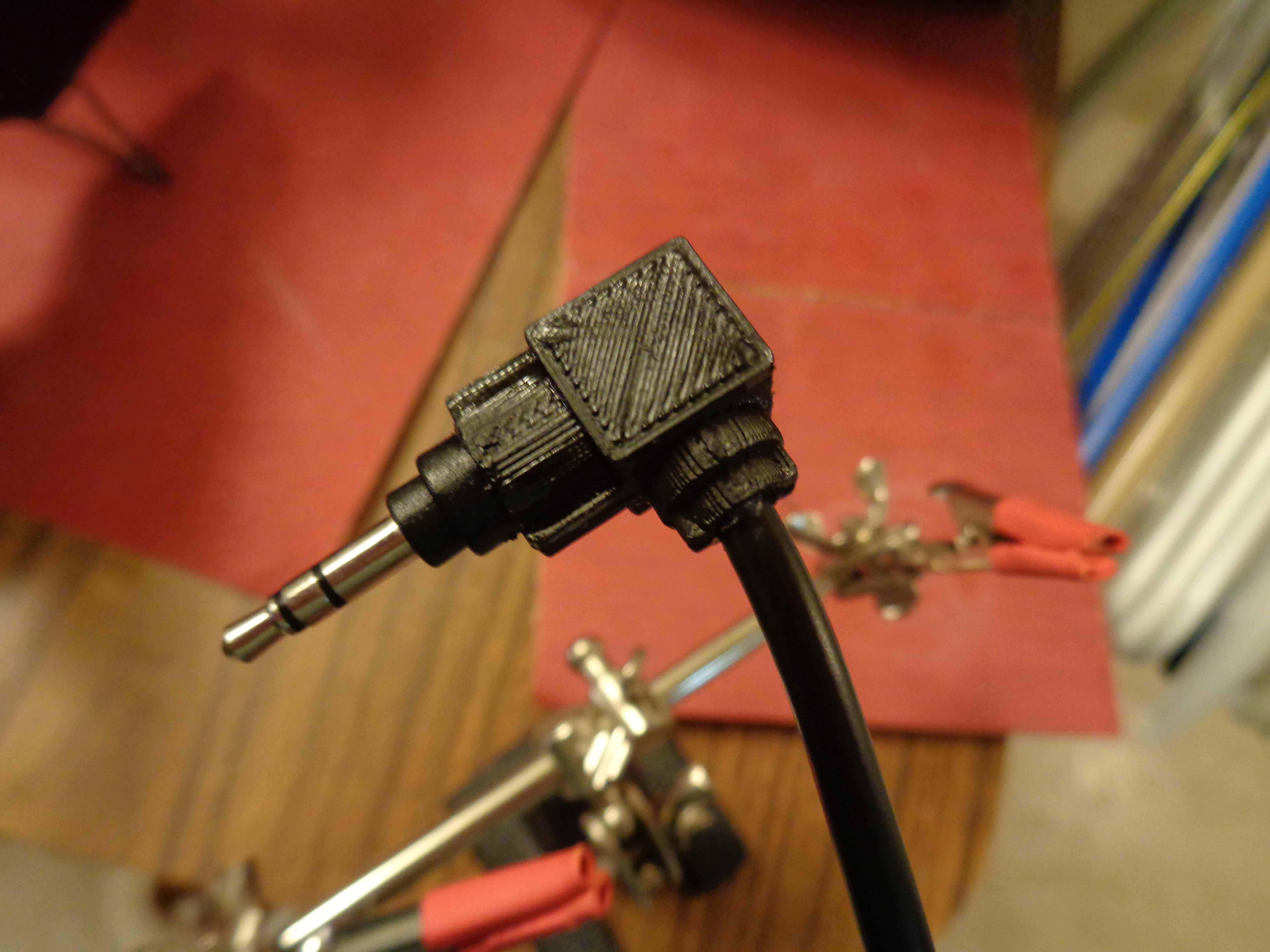 3.5mm Audio Jack Reinforcement - Right Angle
