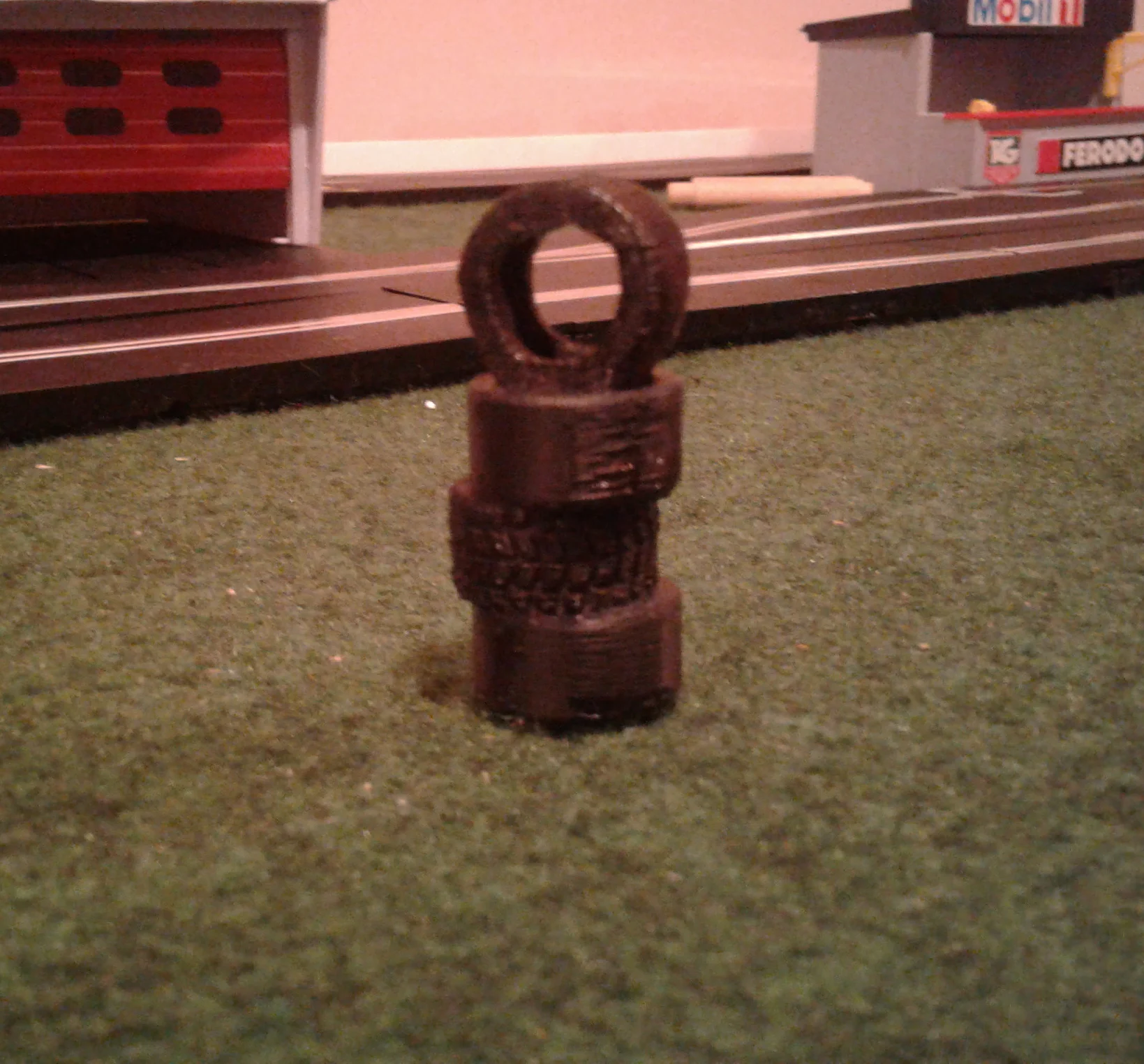 Decorative tyre stack Scalextric 1/32
