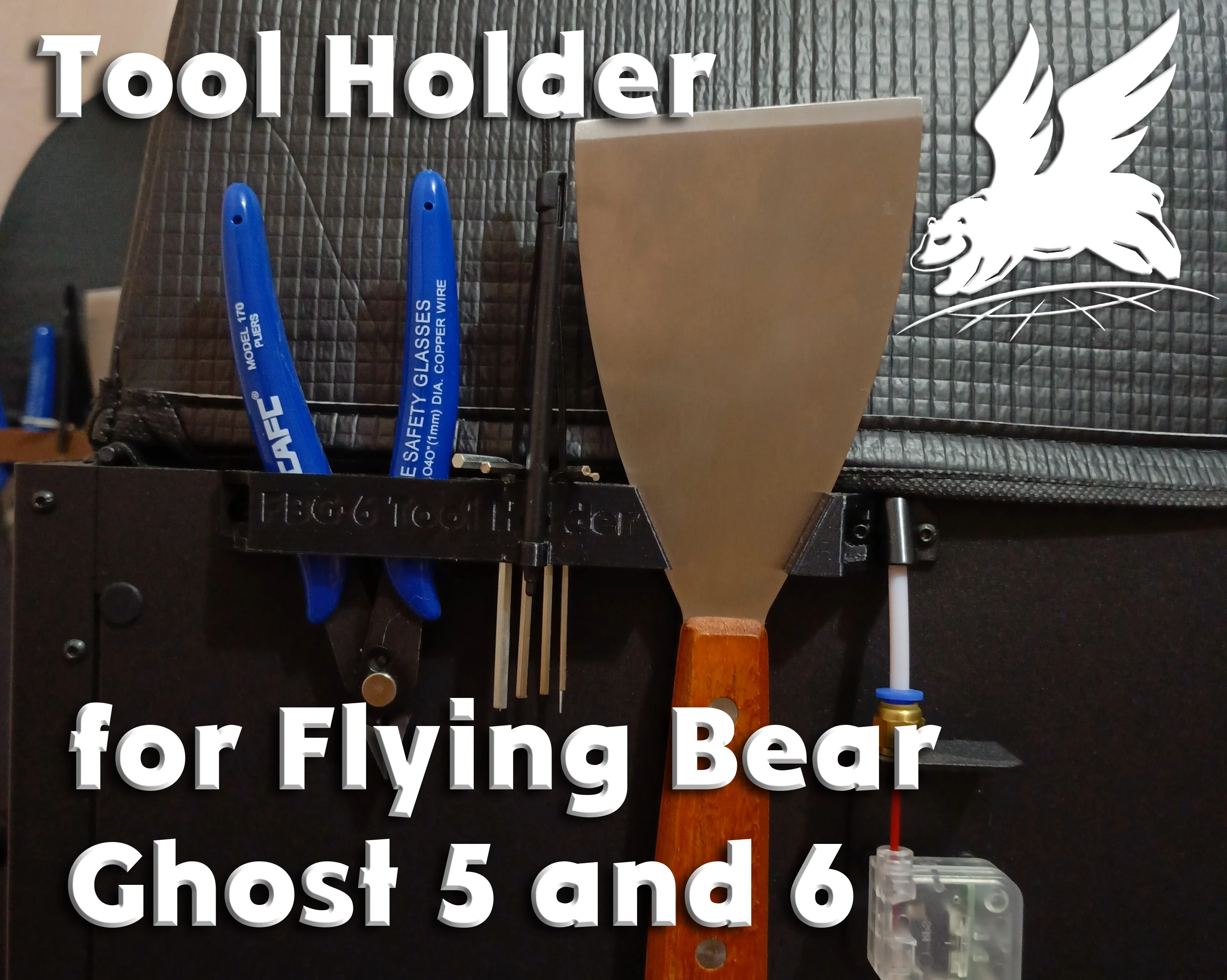 Tool Holder for Flying Bear Ghost 6 and 5