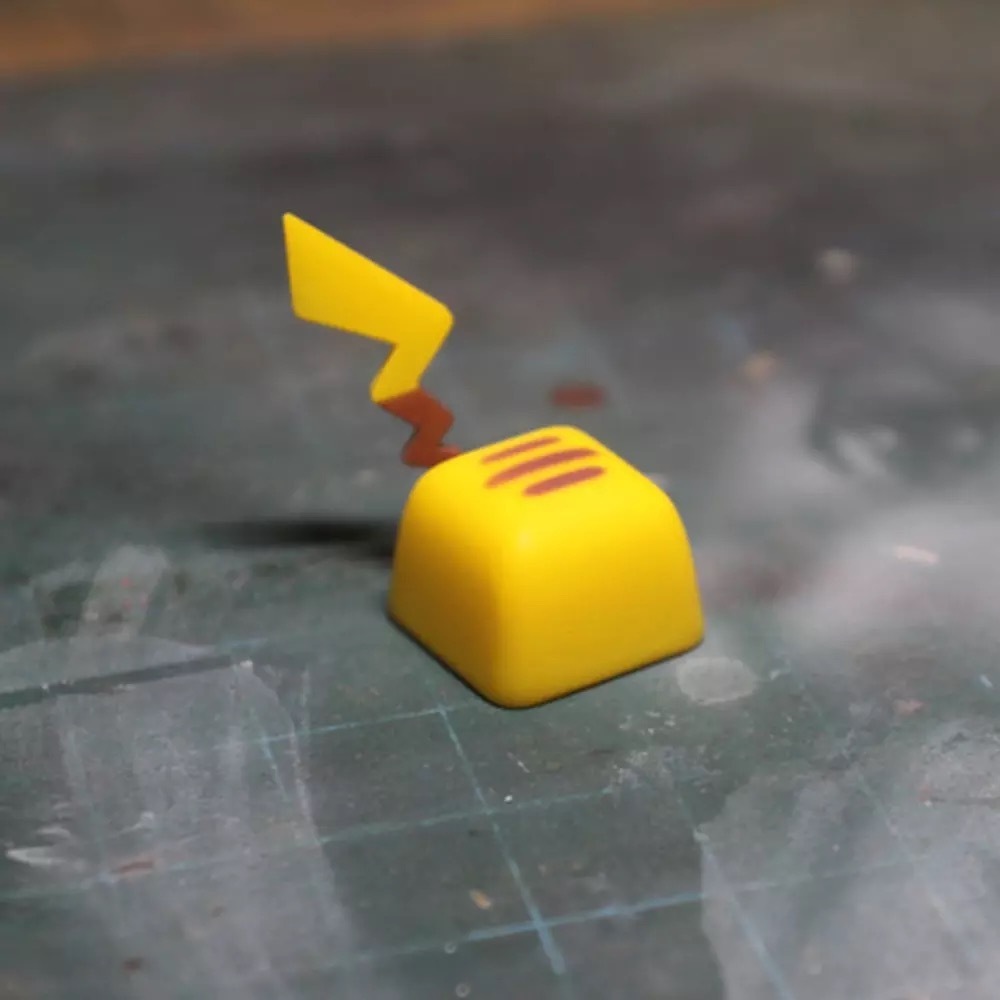 Pikachu keycap