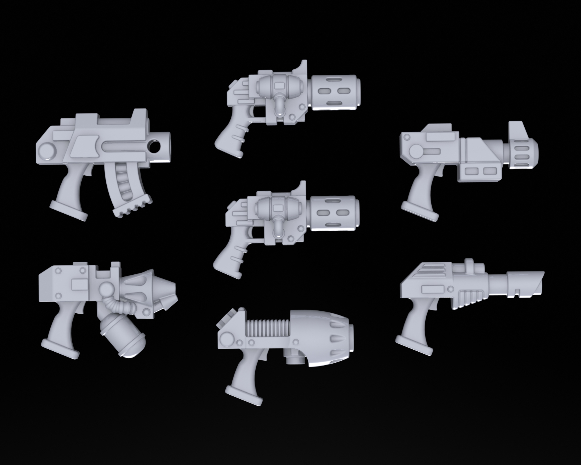 Super Soldier Hand Weapons 28mm