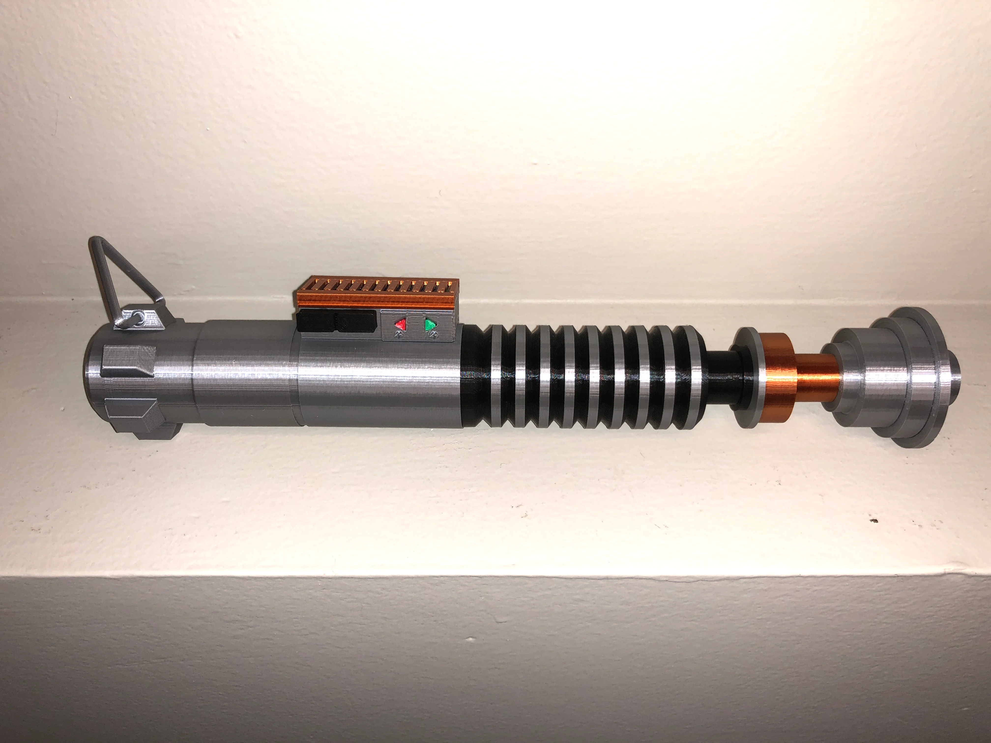 Luke Skywalker's Lightsaber Grip, Ring, & Box Mods
