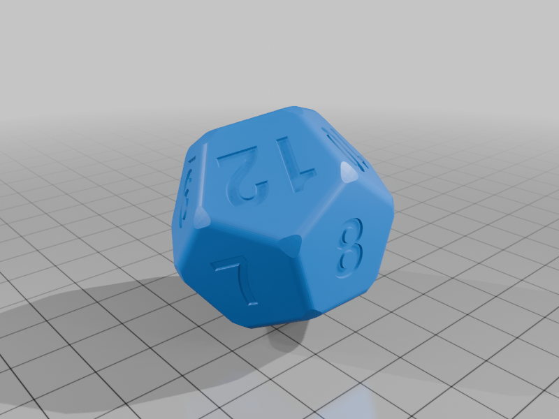 Dice 4, 6, 8, 10, 12, 20 sides