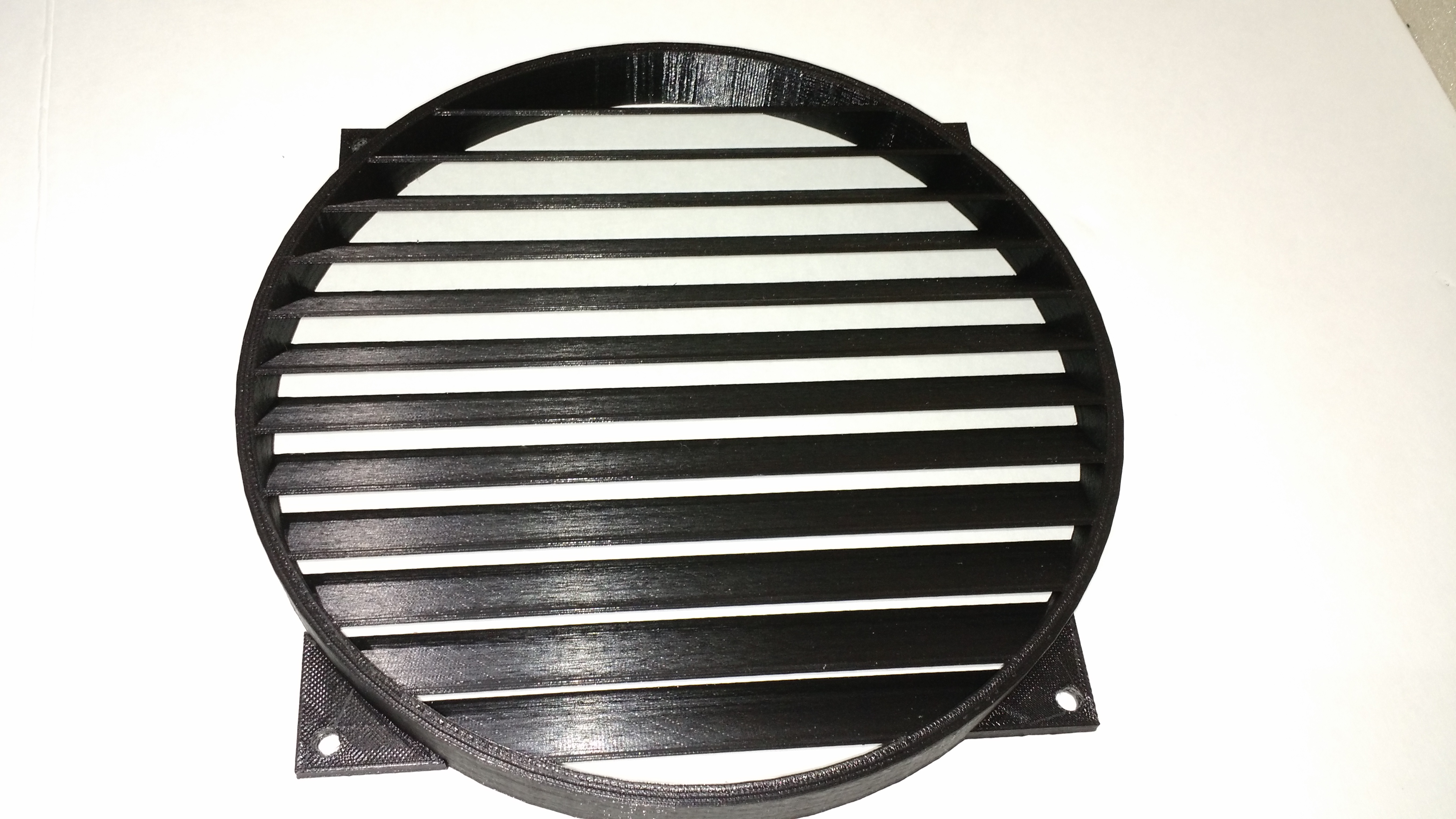 200mm fan vent with louvers