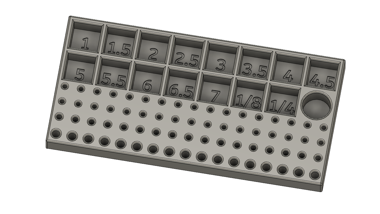 Collet and Endmill organizer