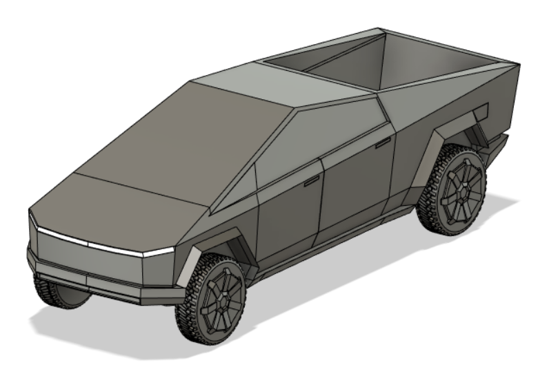 Tesla Cybertruck (high detail)