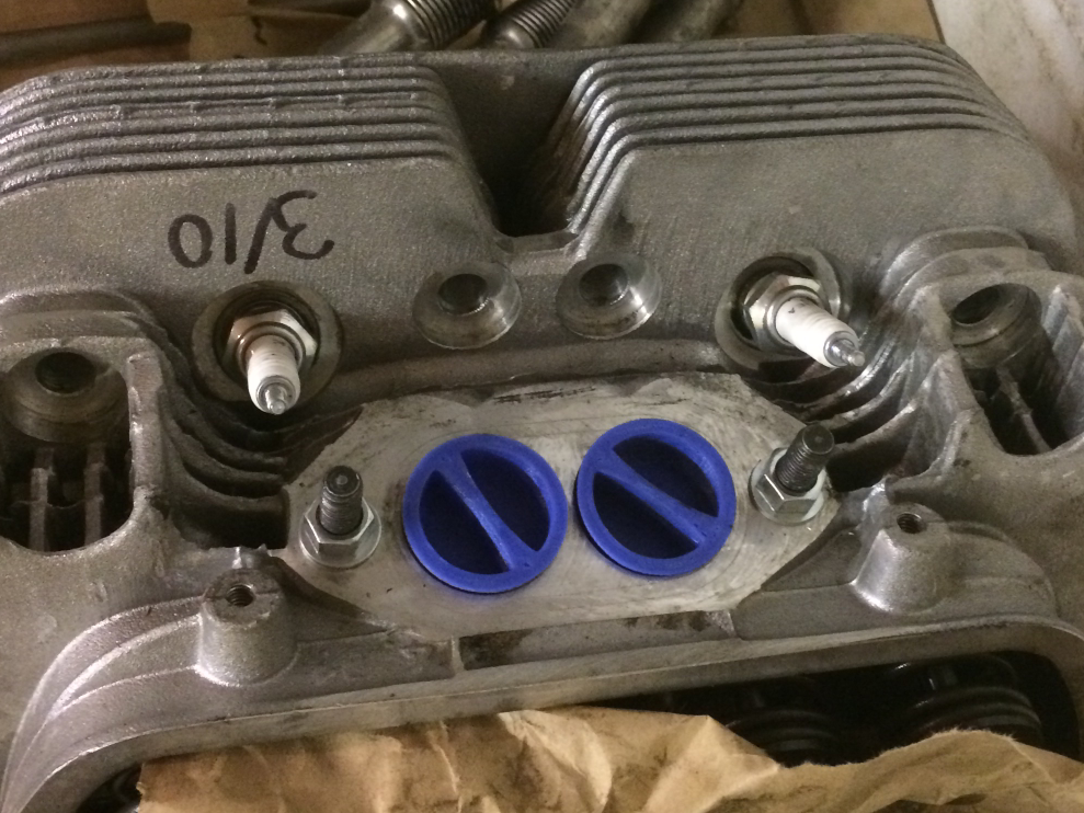 Engine port plug