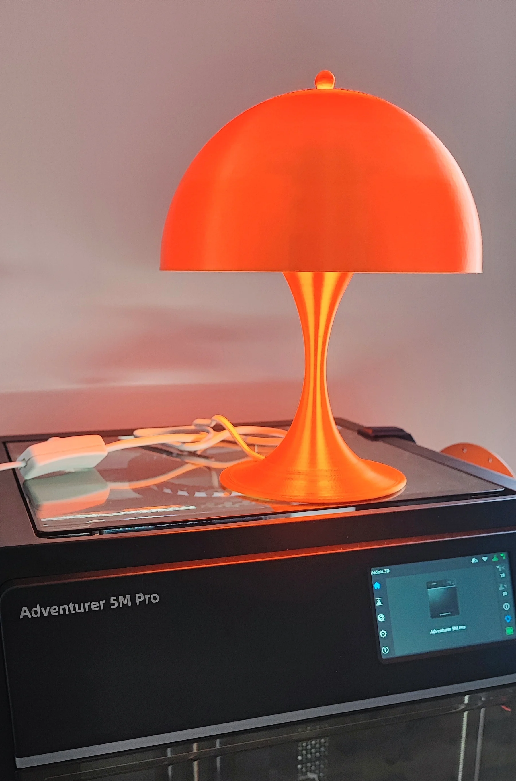 Panthella Style Table Lamp - Supportless