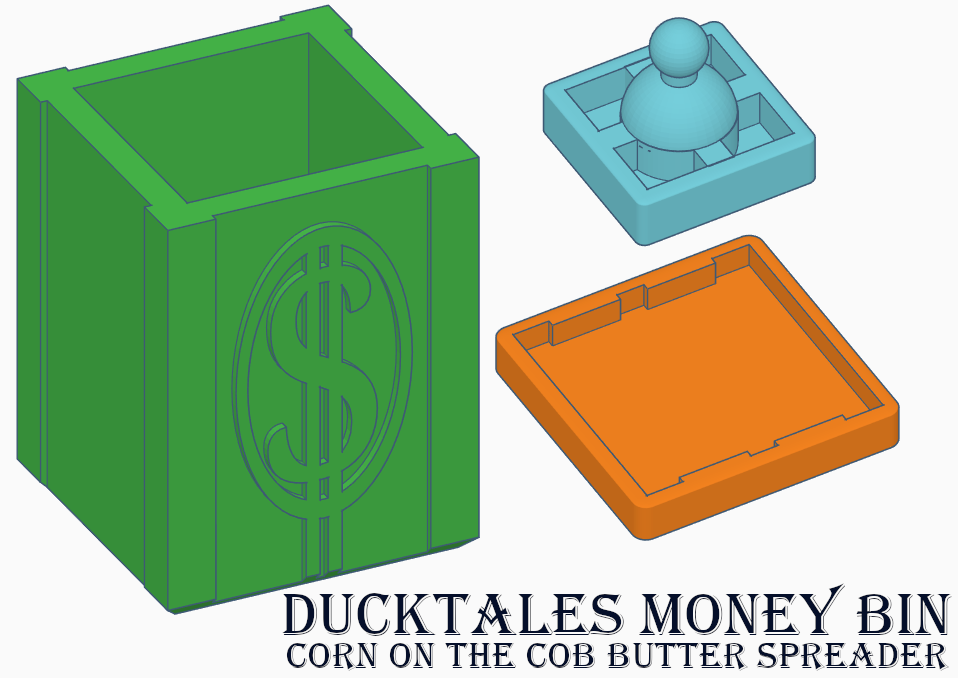 DuckTales Money Bin Corn Butter Spreader