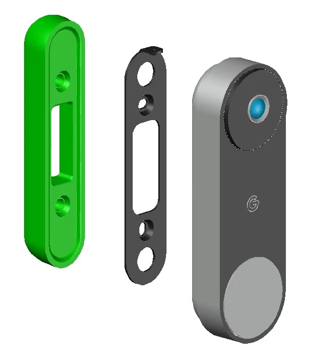 Google Nest Doorbell (Wired) Wedges