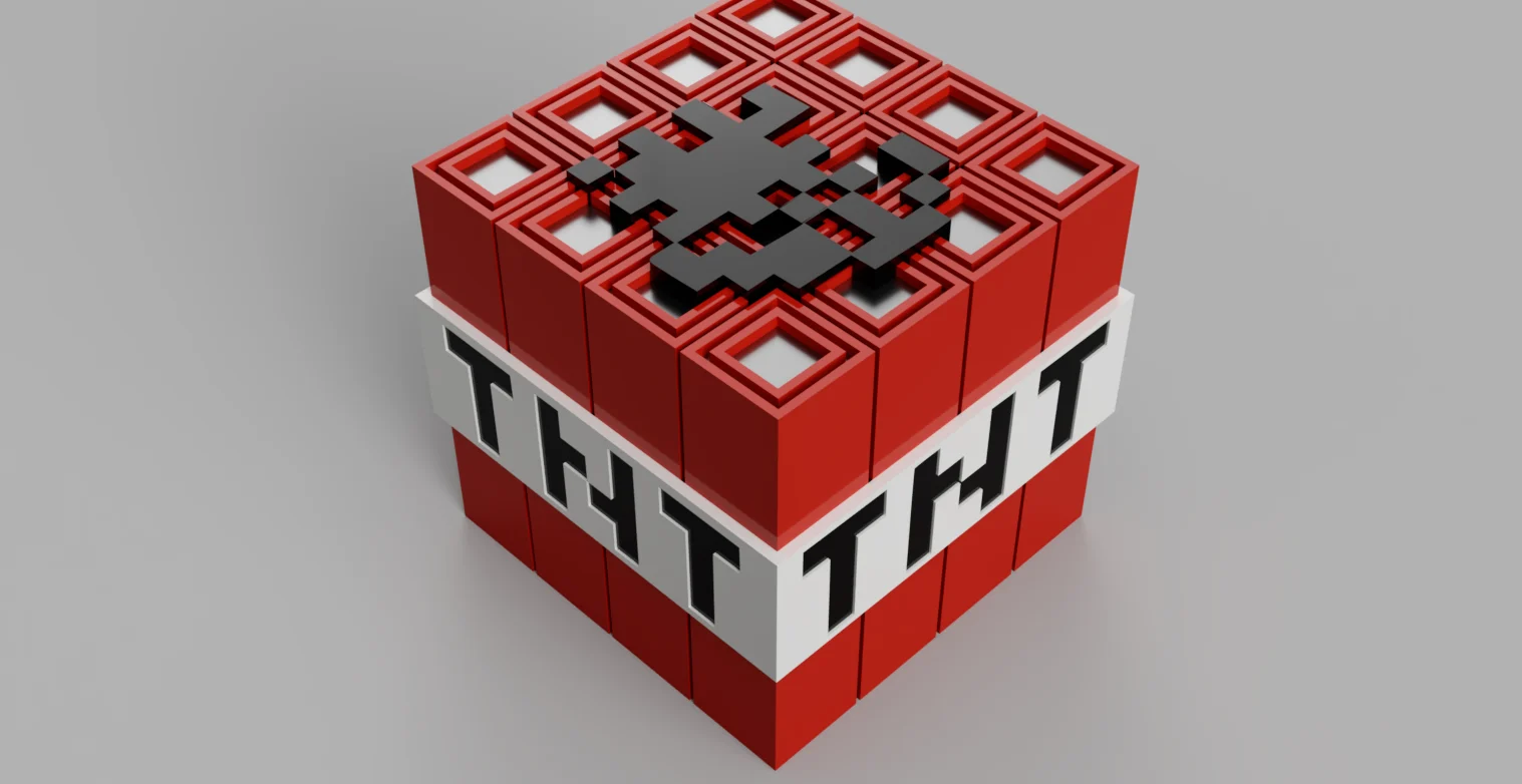 Minecraft TNT Block