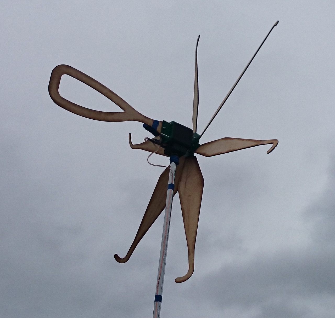12V Wind Turbine (Stepper Based)