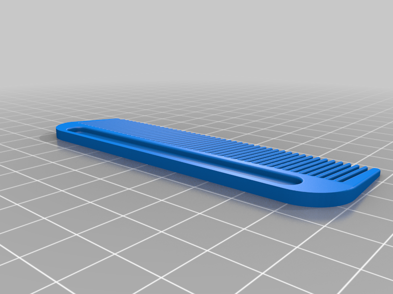 Simple hairbrush 10x3 cm