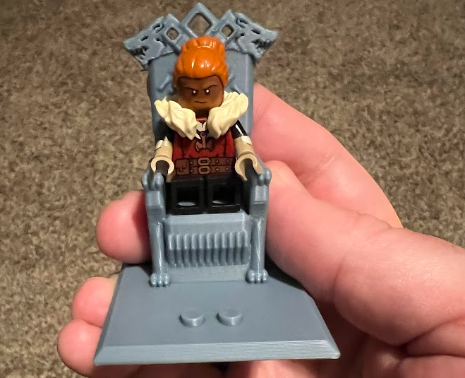 LEGO DnD Barbarian Figurine Stand