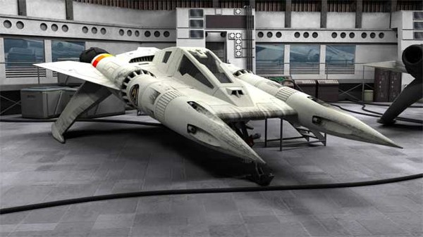BucK Rogers and Hawks  Spaceships minitures