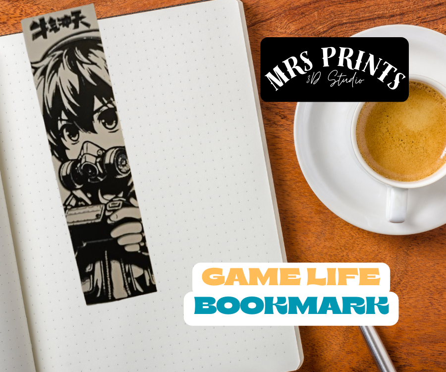 Game Life – Japanese Anime Gamer Bookmark