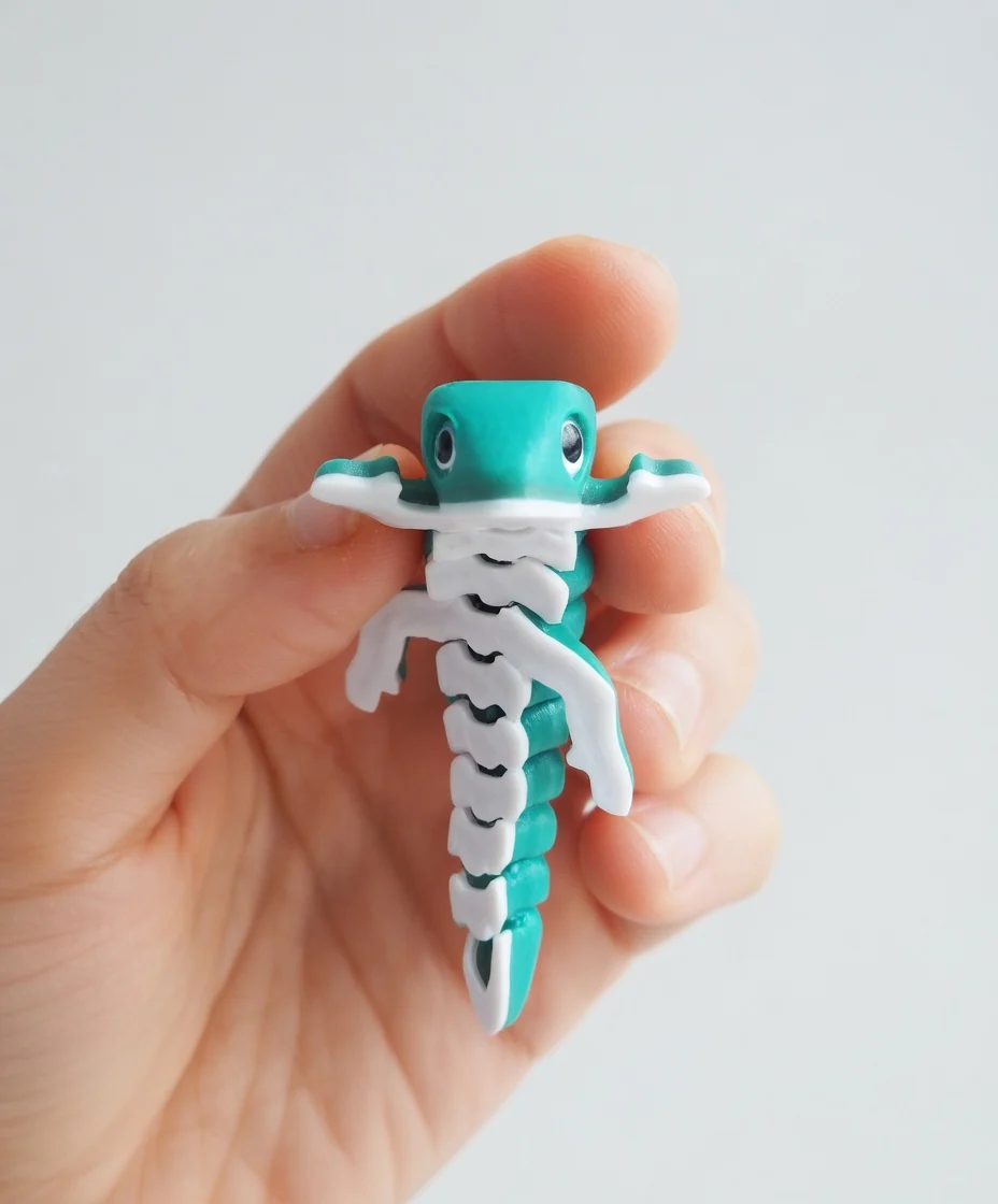 Flexible Articulated Micro Lizard – Poseable Tiny Dragonet