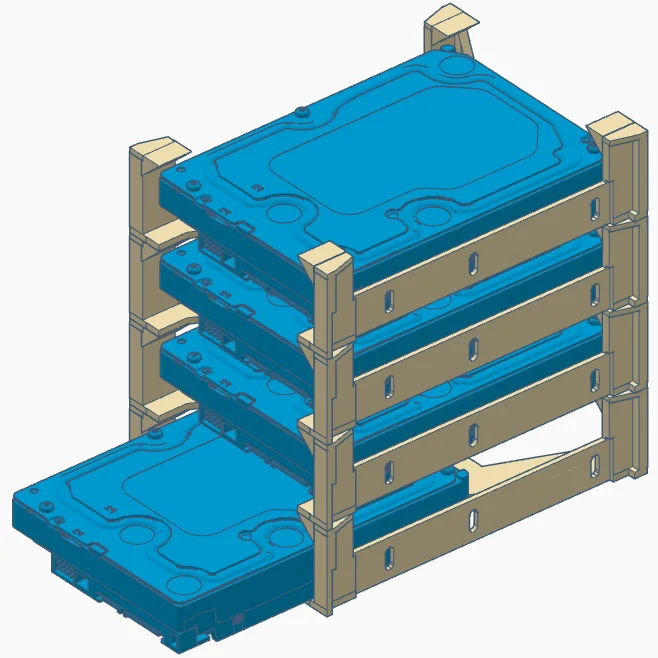 HDD Cage - stackable