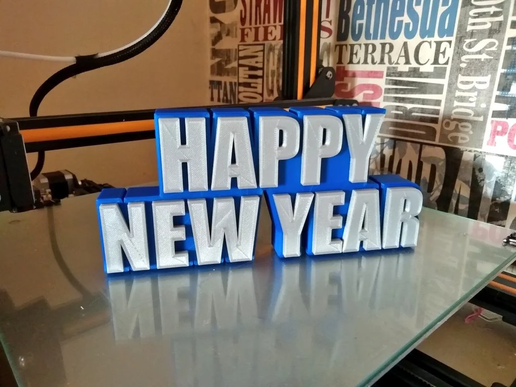 Happy New Year Sign