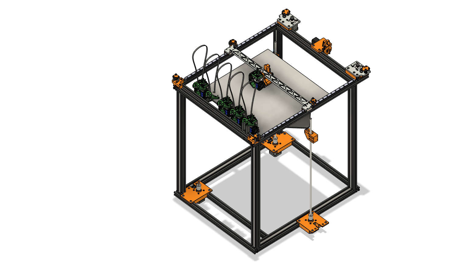 anycubic chiron corexy jubilee toolchanger conversion