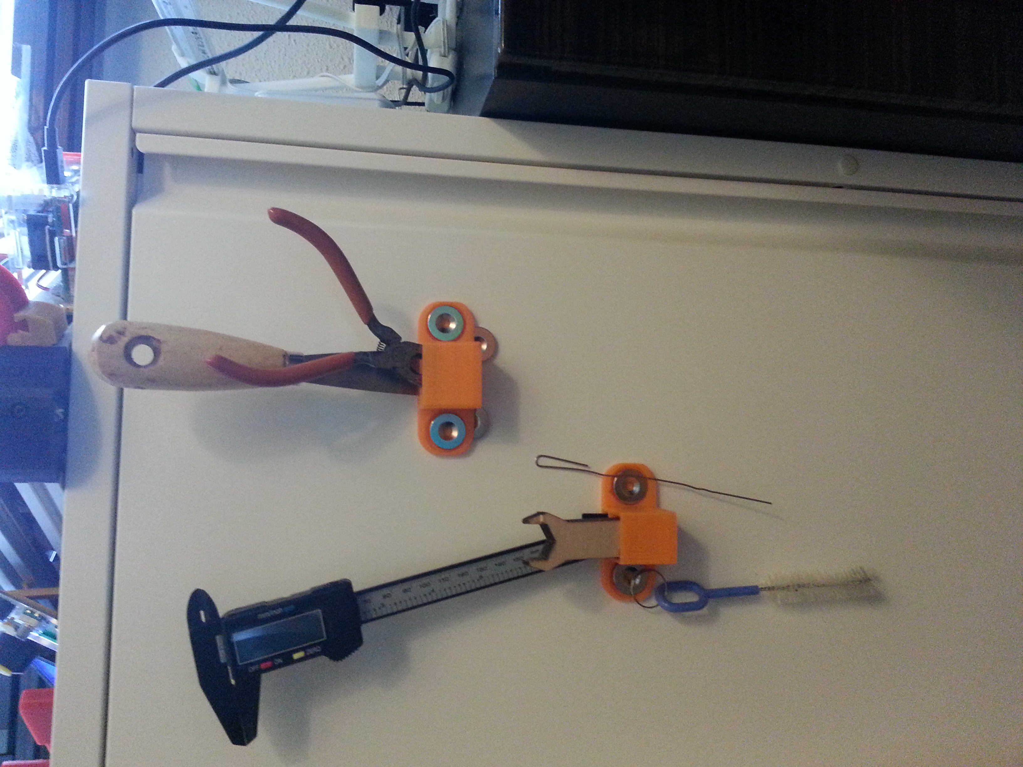 Printer Tool holder (magnetic and moveable)