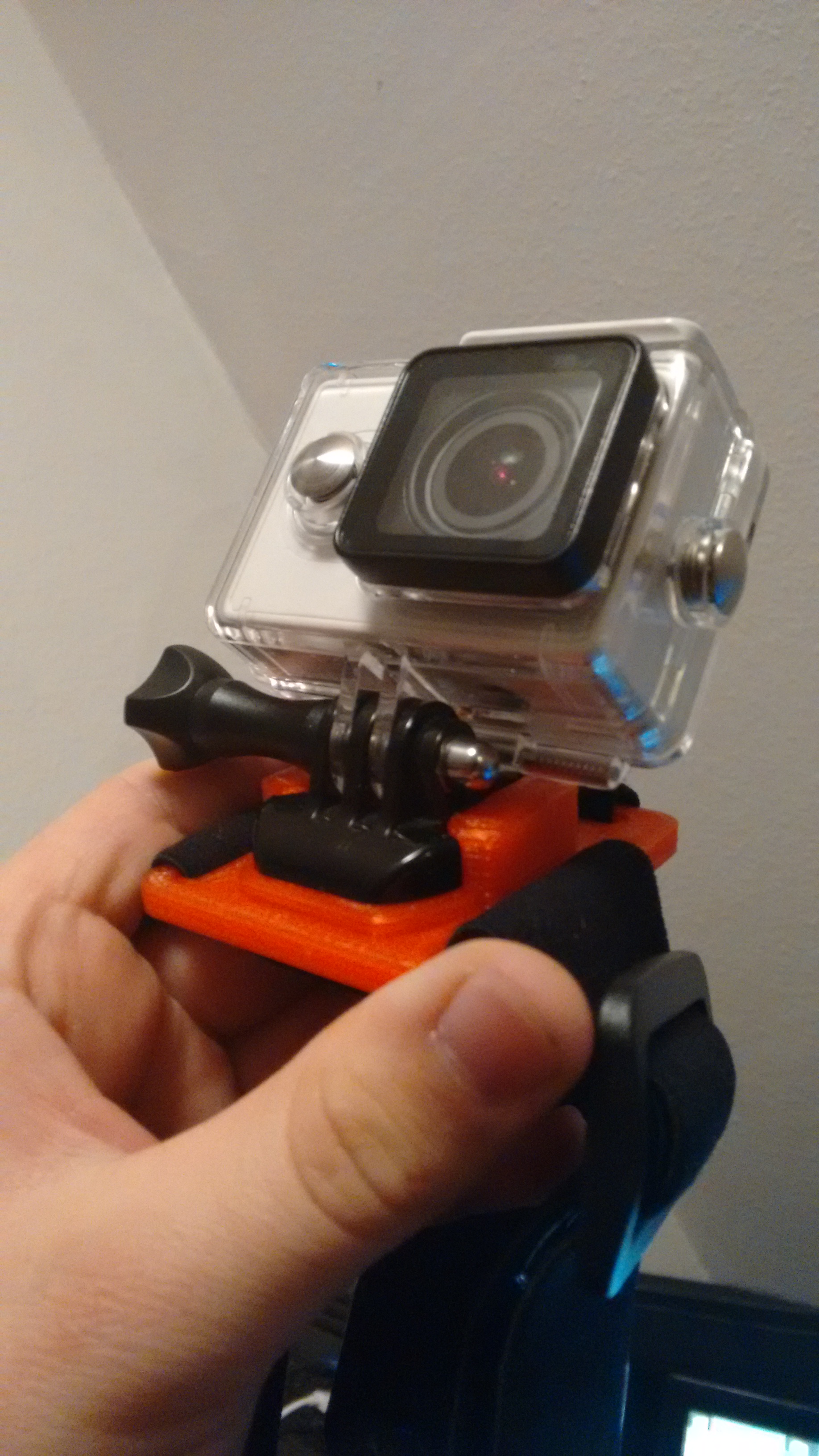 GoPro replacement headstrap mount, with clip
