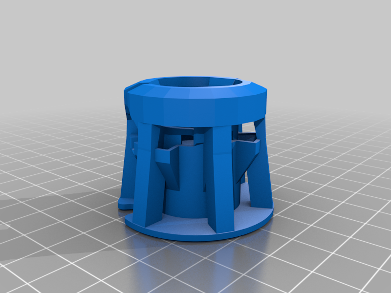 Stardesk - a model of Spacex's Starbase that actually vents!