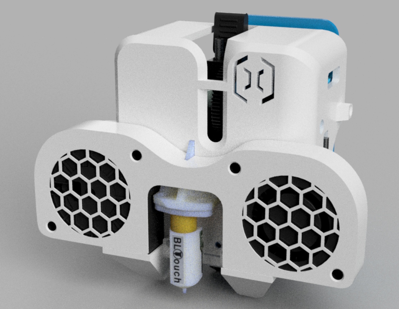 DUAL 5015 Fan duct FULL Sidewinder X1/genius +BLtouch +BFPtouch mounts