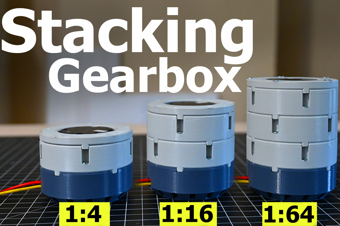 Stackable Planetary Gearbox For Brushless Motor