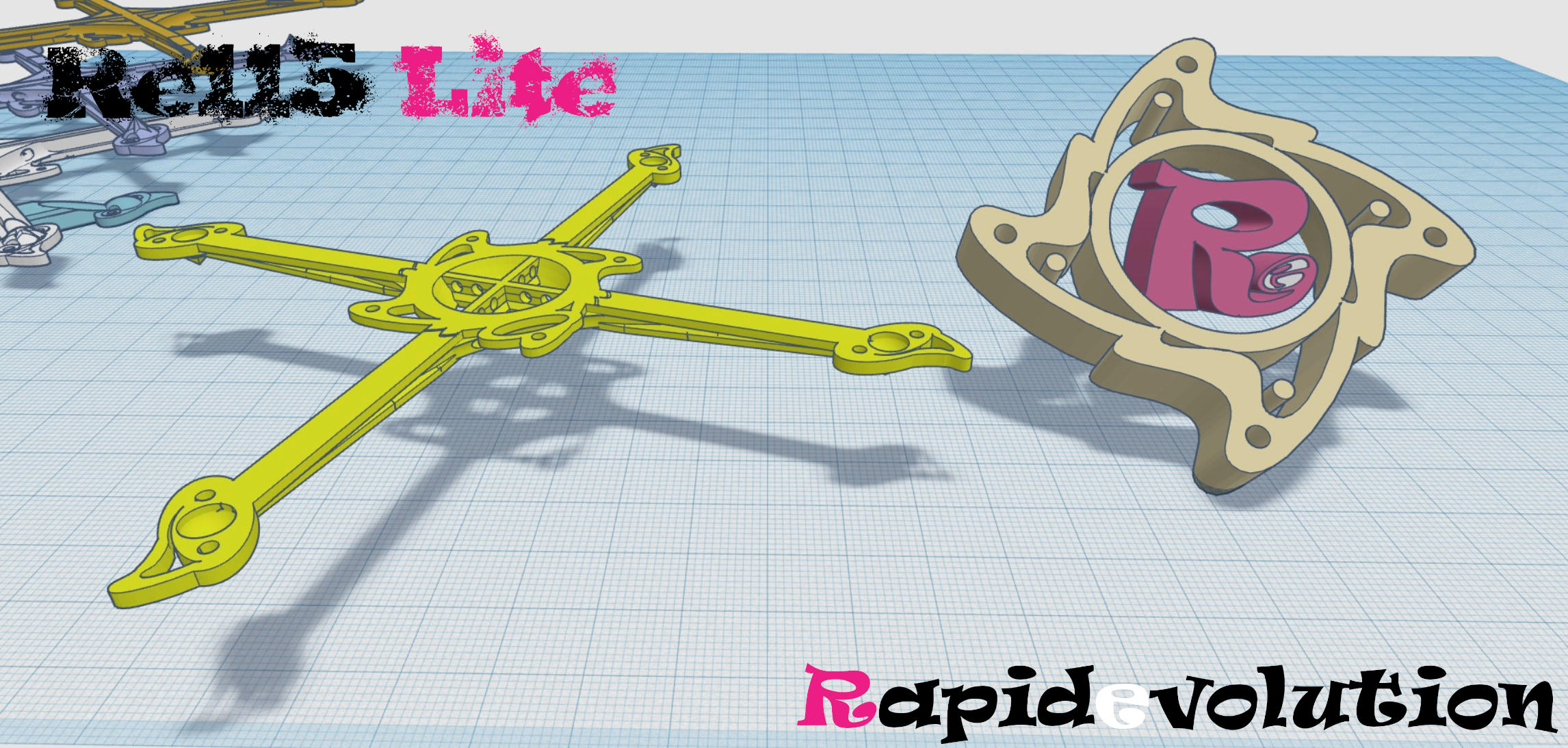 Re115 Lite - Rapidevolution 115mm (3") Printpick FPV Frame