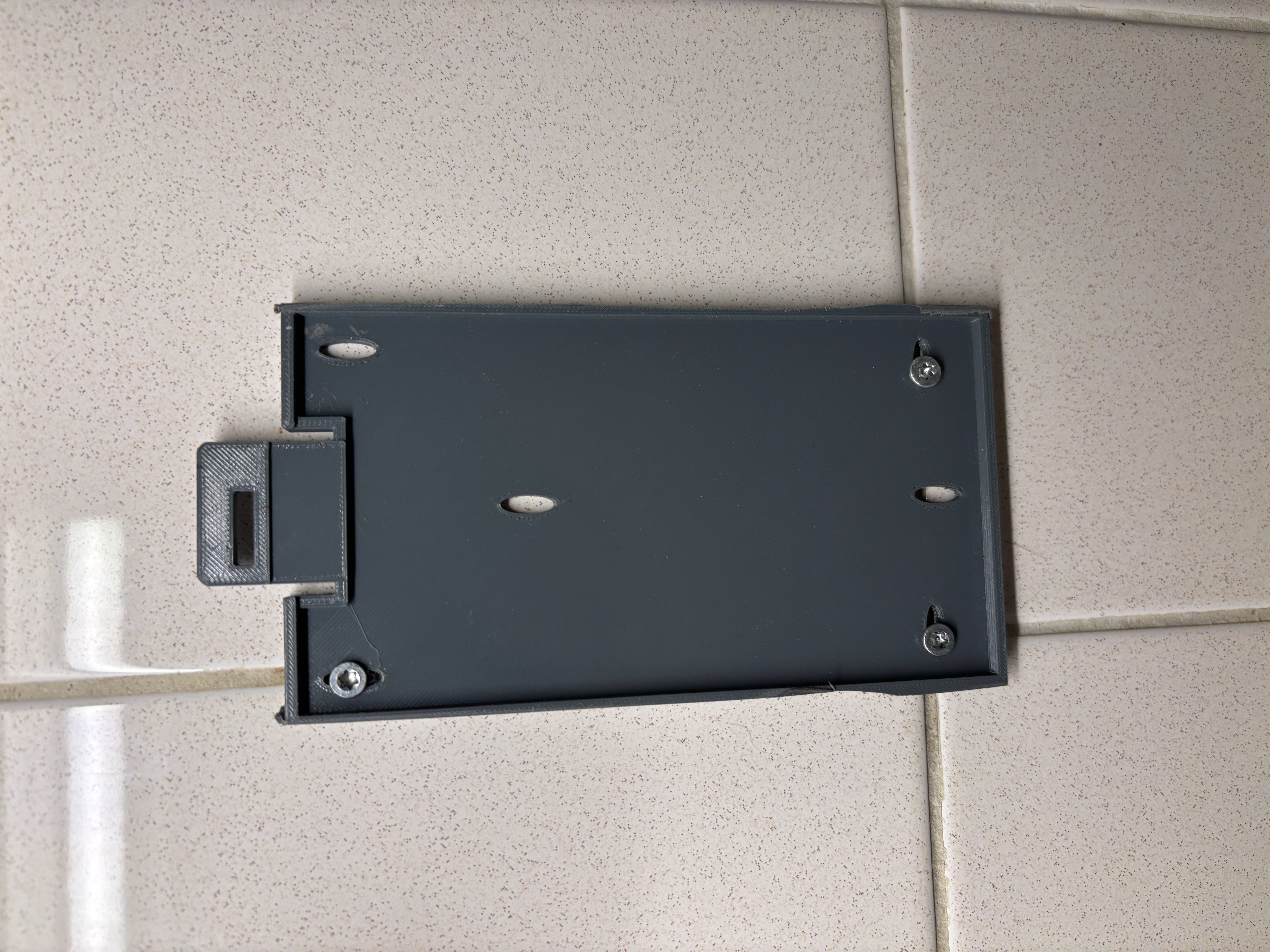 Wallmount / backplate Mar Plast soap dispenser