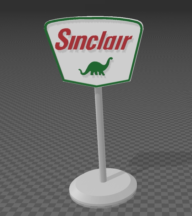 Gas Station Sign 8