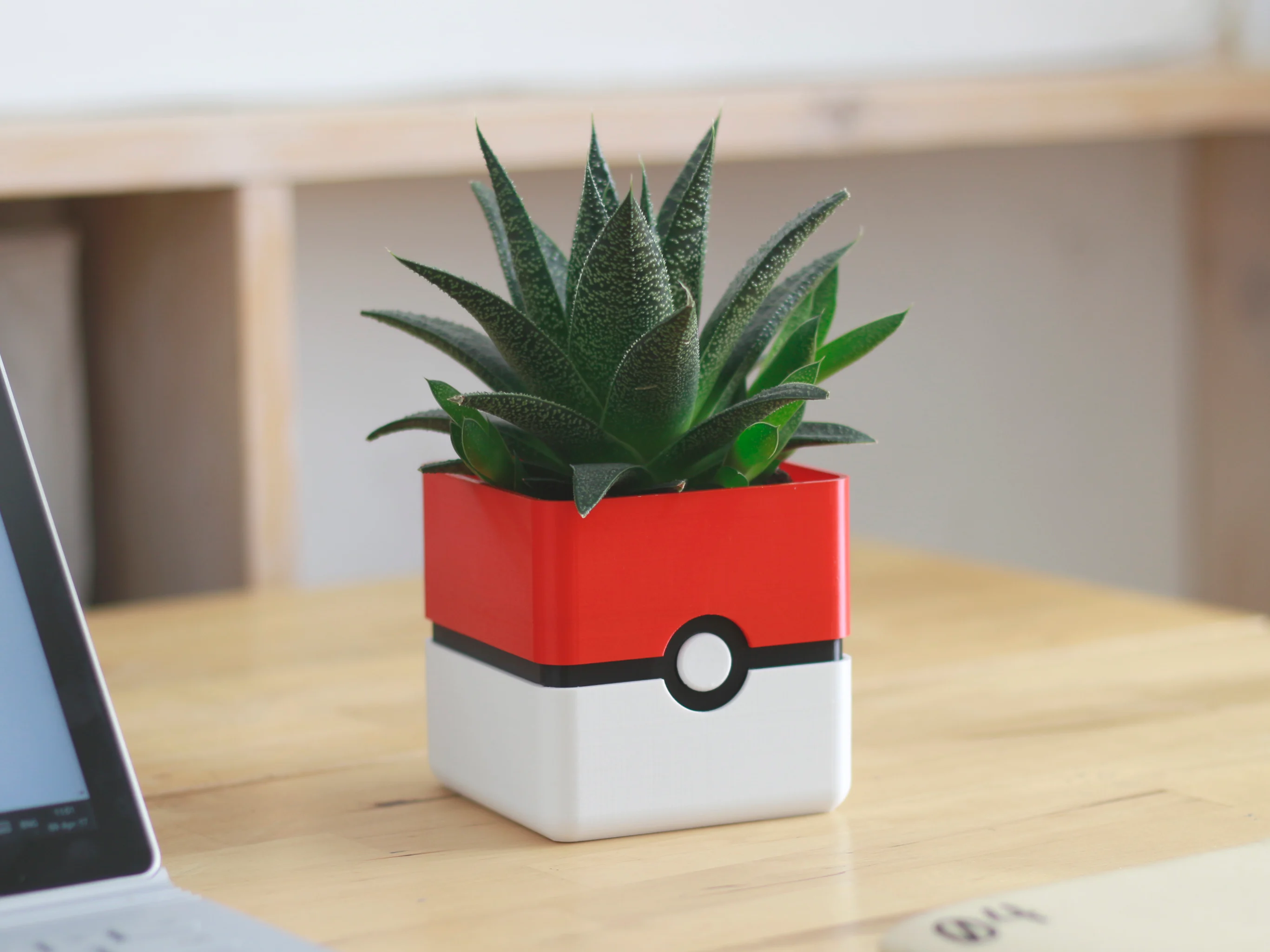 Pokemon Planter - Pokeball Minimal Planter