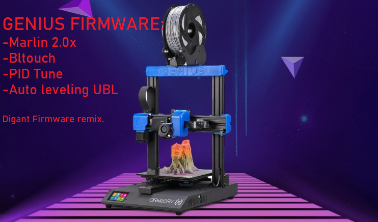 Artillery Genius Firmware + Bltouch