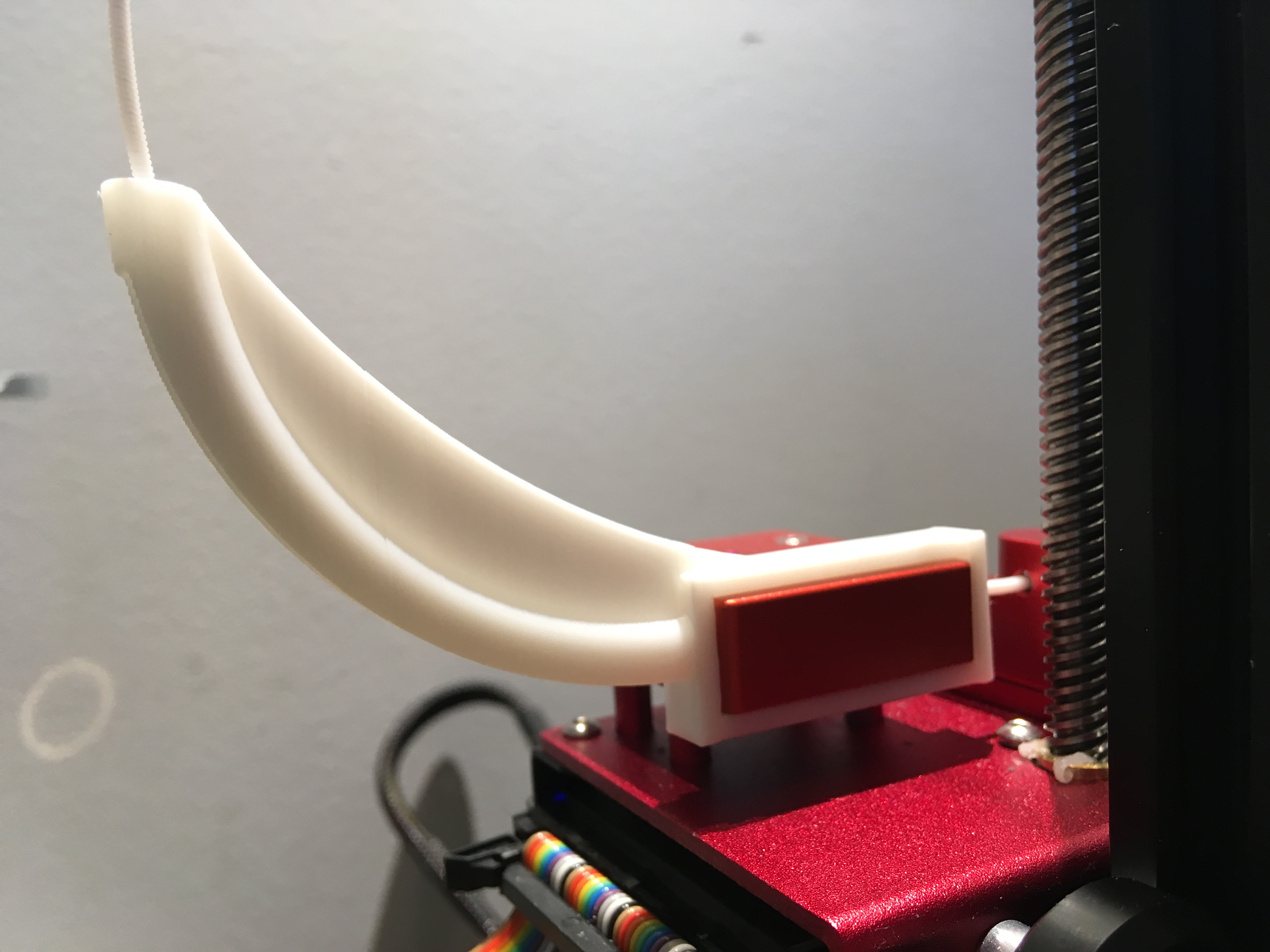 CR10S Pro filament guide