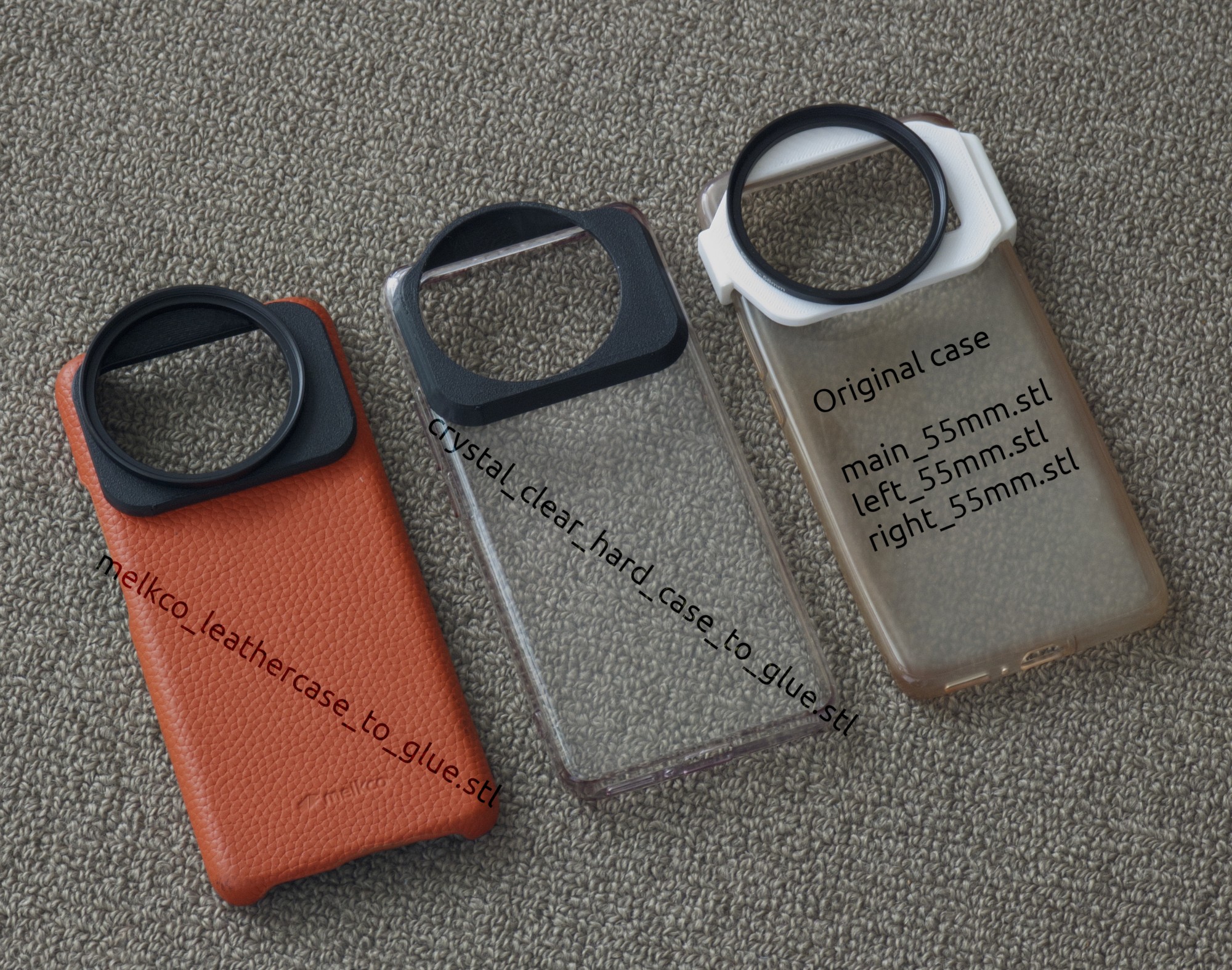 Xiaomi Mi11 Ultra 58mm lens filter holder ND CPL