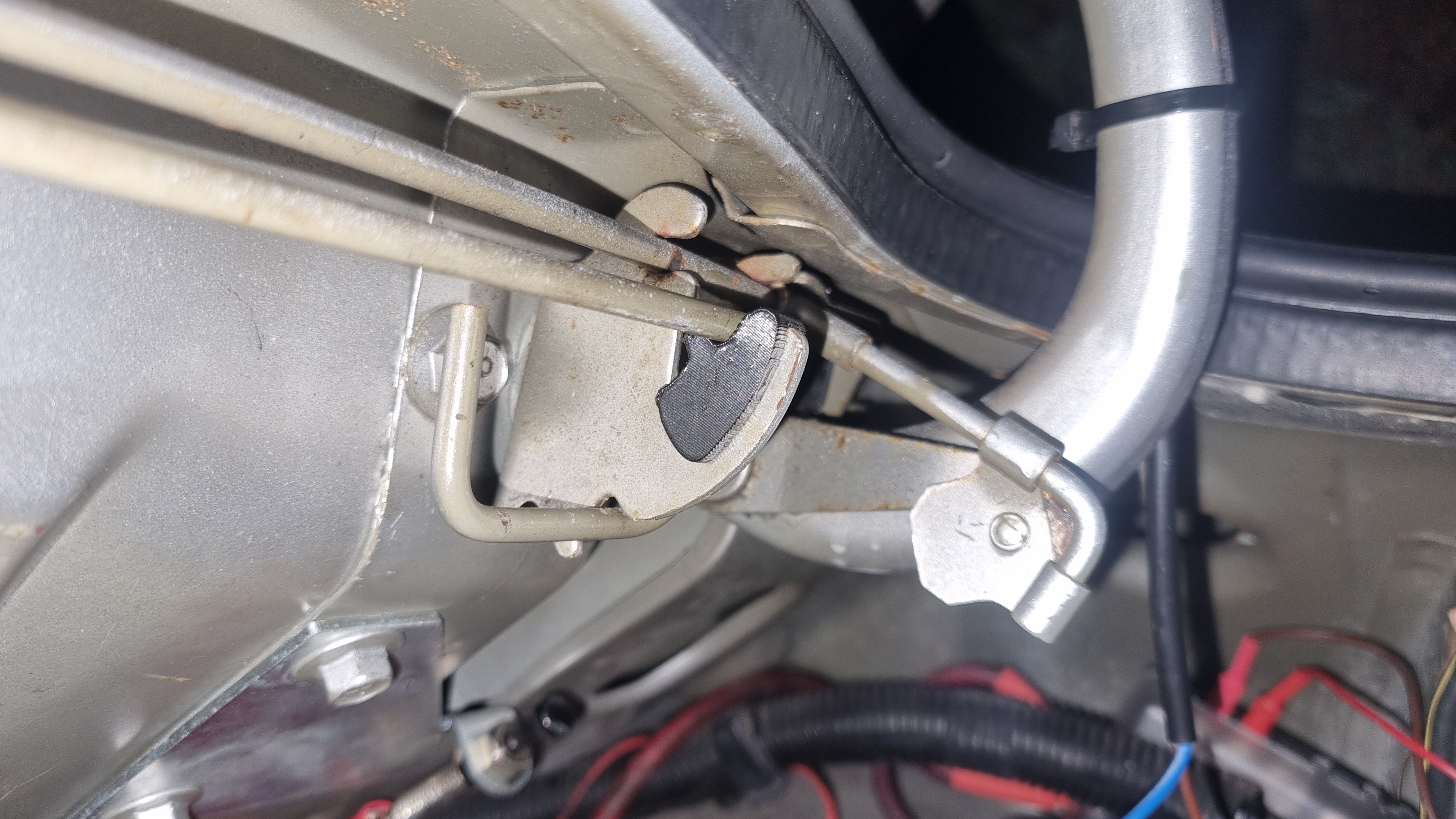 Miata MX5 Trunk Torsion spring spacer, increase strength