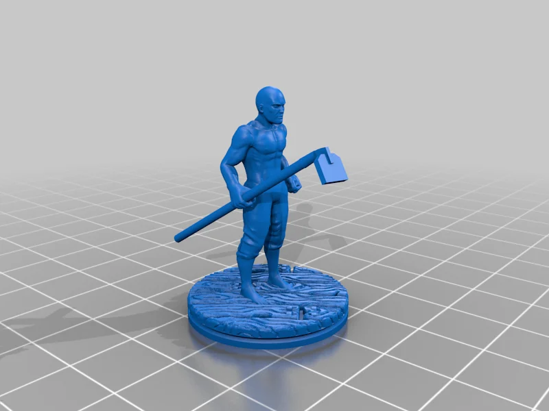 Villager Laborer NPC for DND Style Games
