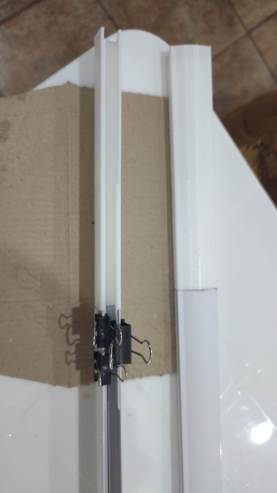 Roller blind weight bar extension / Extensión peso cortina roller