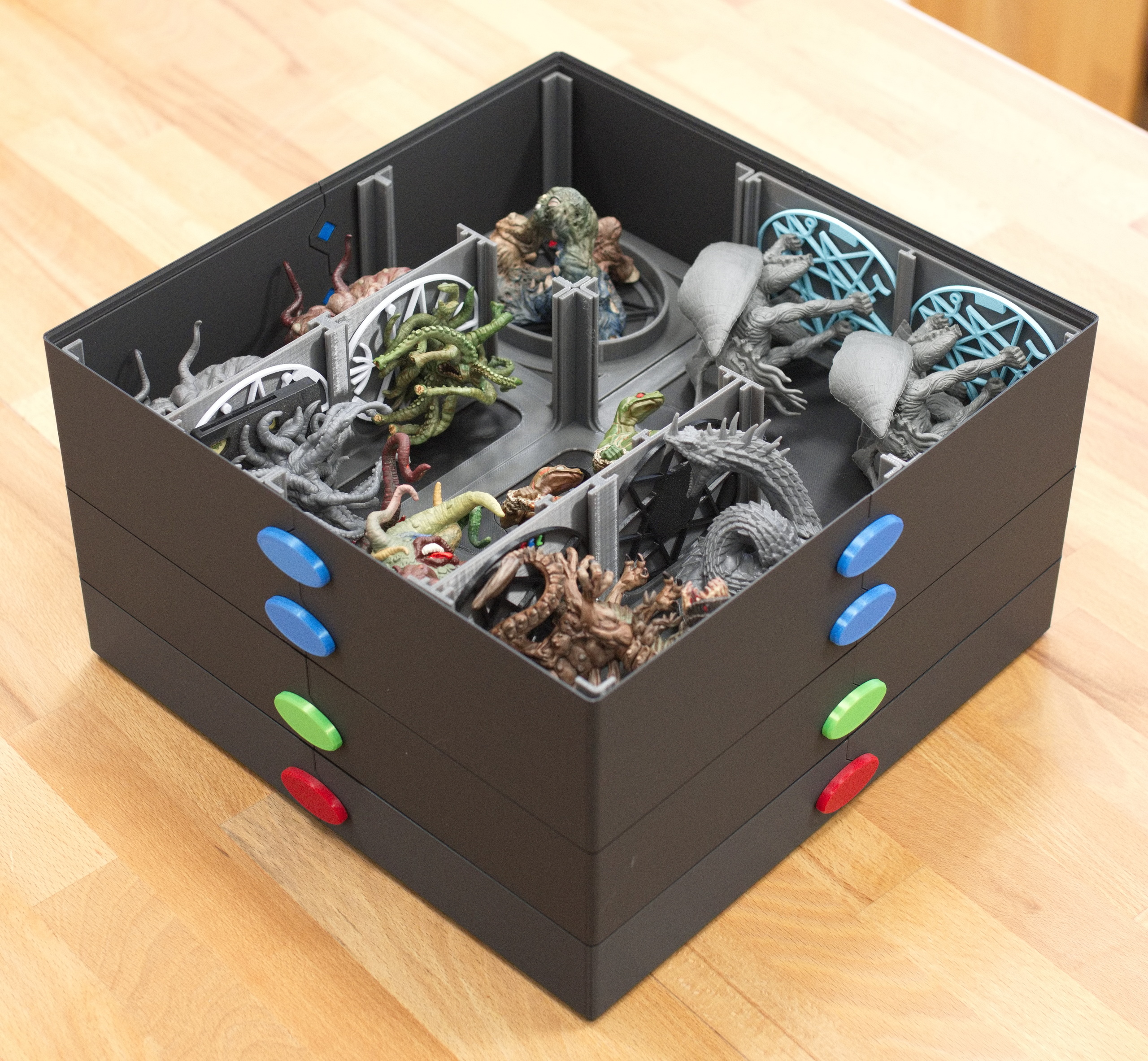 boxes for Mighty Mansion of Madness monster trays