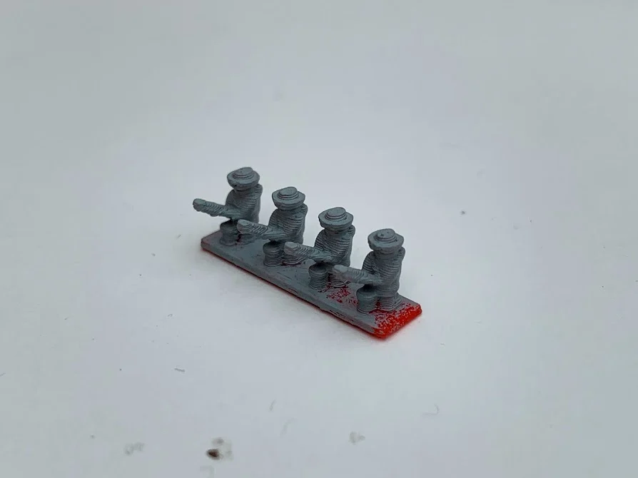 ACW 6mm scale confederate skirmishers/front line strip