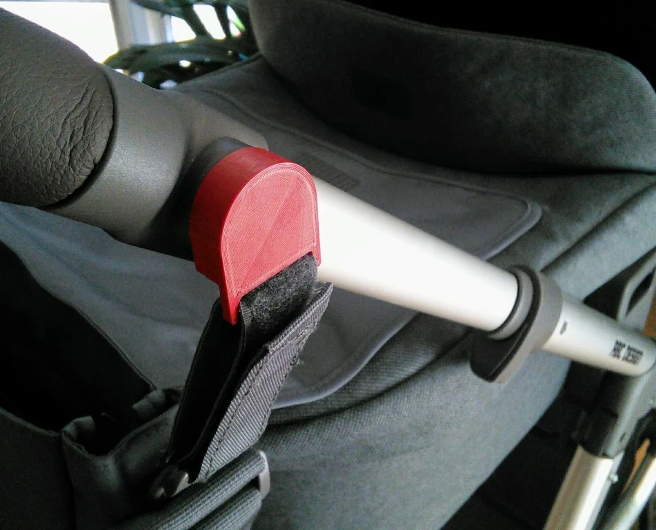 Wickeltaschen-Halter / -Adapter für ABC Design Kinderwagen (Diaper bag holder for stroller)