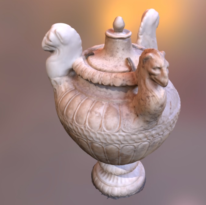 Cinerary urn for Donata and Restituta