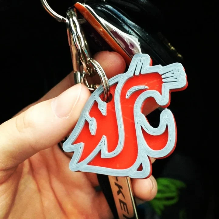WSU Keychain