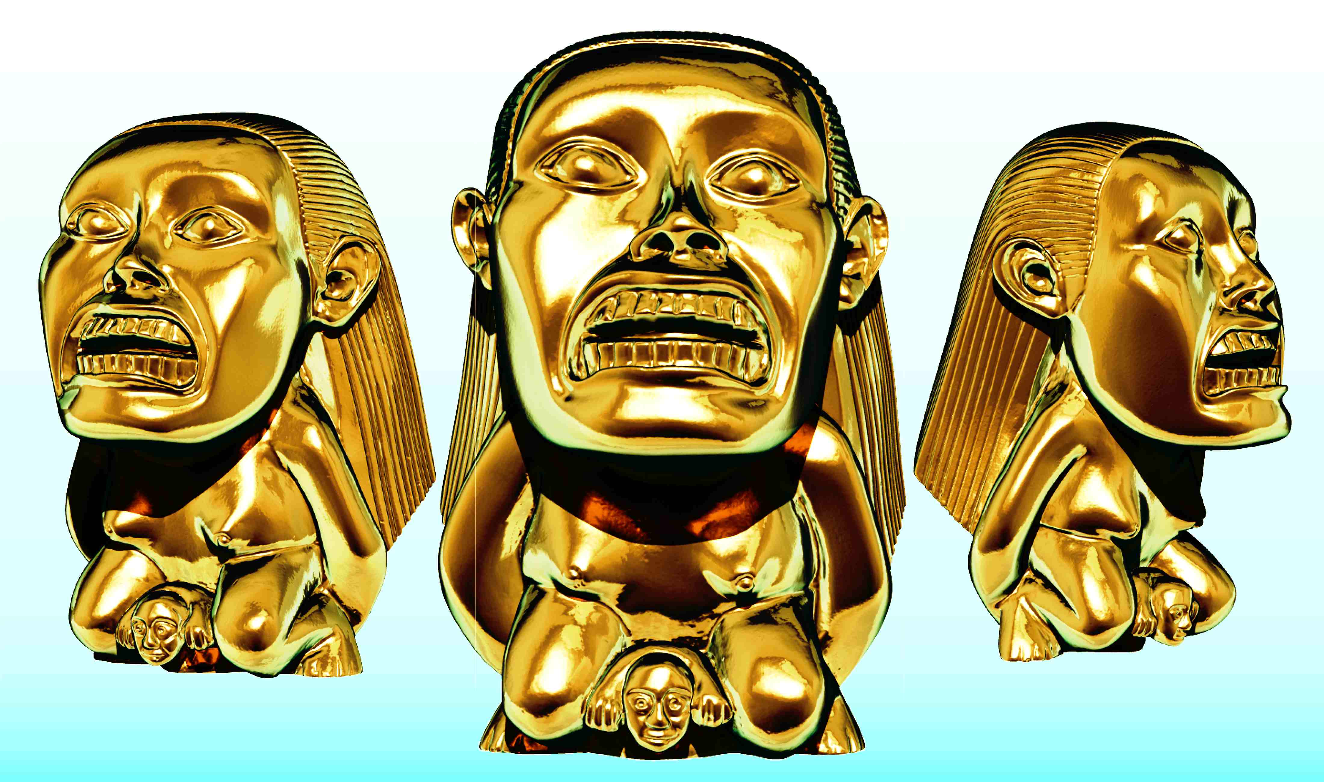 Indiana Jones Raiders of the lost ark GOLD IDOL
