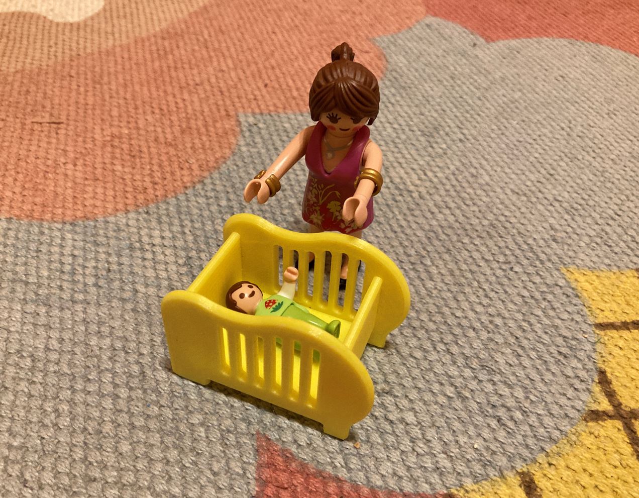 Playmobil Baby Bed / Playmobil Babybett