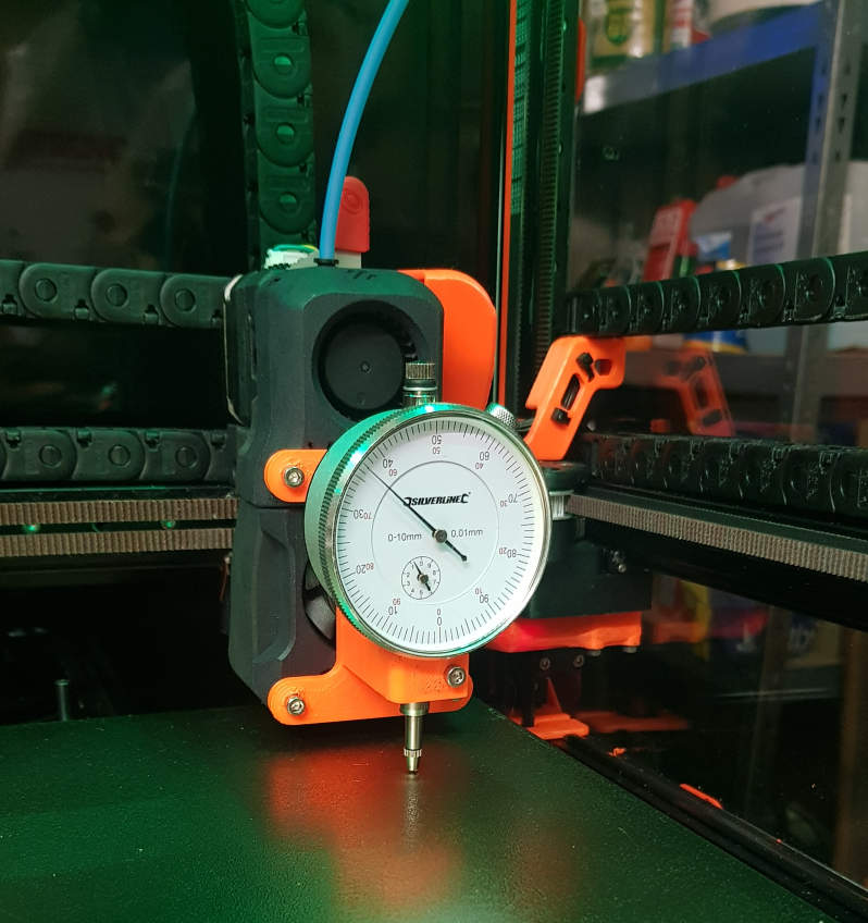Messuhrhalter / Dial Indicator Gauge mount Voron 2.4 Afterburner x-Achse / x-axis