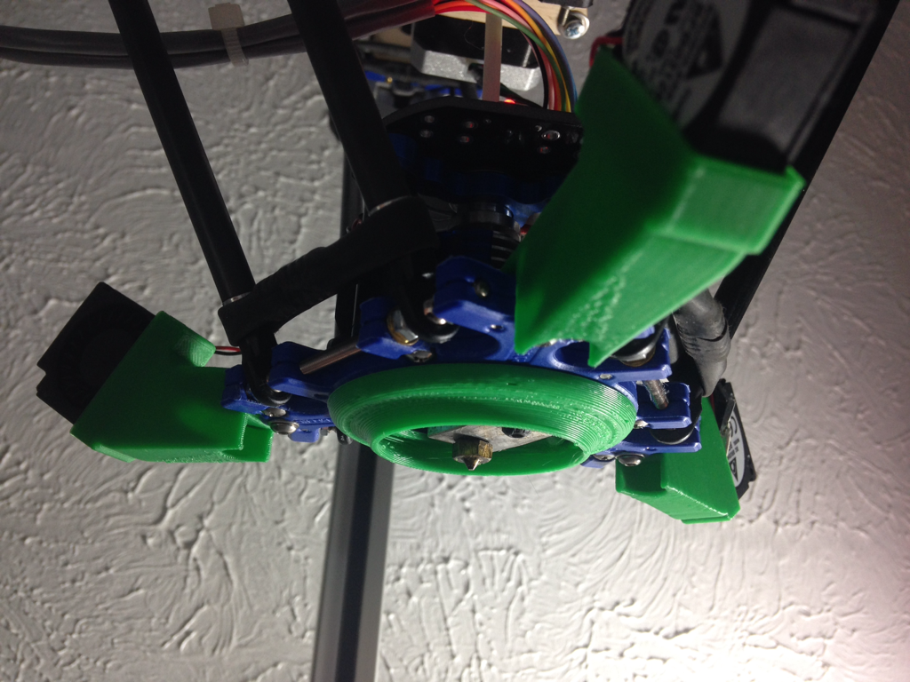 Low Clearance Rostock Max Fan Duct