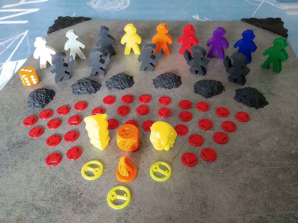 Sub Terra II PnP Tokens