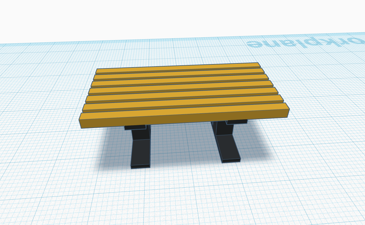 park bench